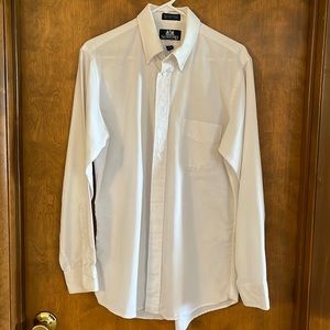 Stafford athletic fit long-sleeve dress shirt